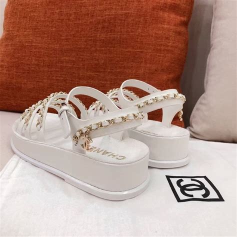 chanel sandals women.